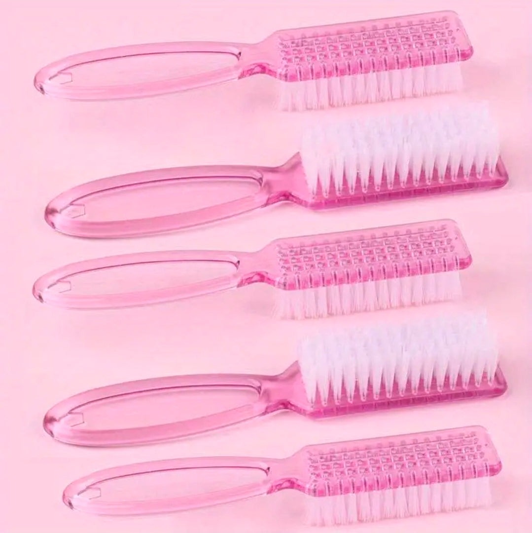 10pcs Handle Grip Cleaning Brushes, Hand Fingernail Nail Scrub Manicure Brush Pedicure Brush, Use for Toe and Nails Cleaning