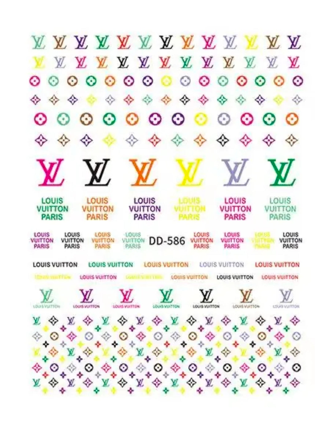 Luxury Nail Stickers Nail Art Designer Nails