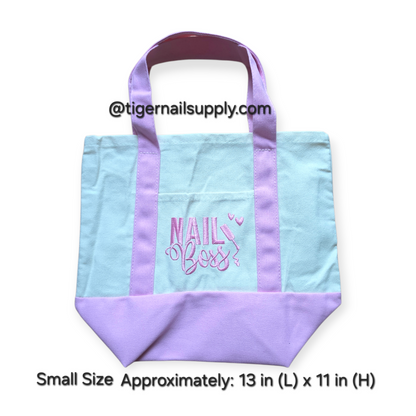 Nail Boss Pink Tote Bags 2 Sizes