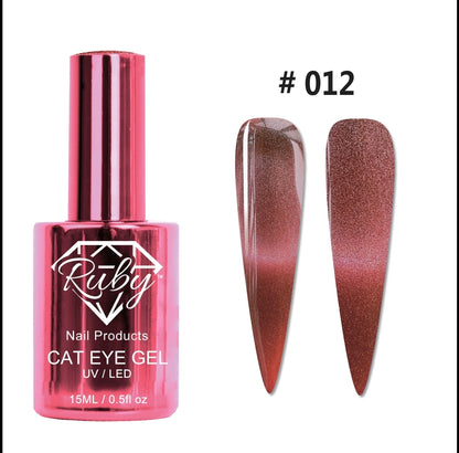 Ruby Cat Eye Gels 12 Colors Collection 1