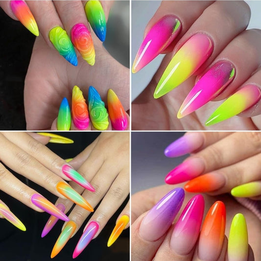 10 Colors Neon Nail Pigment