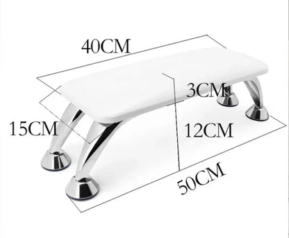 Luxury Nail Arm Rest With Legs and Anti-Slip and U-Shape Arm Rest