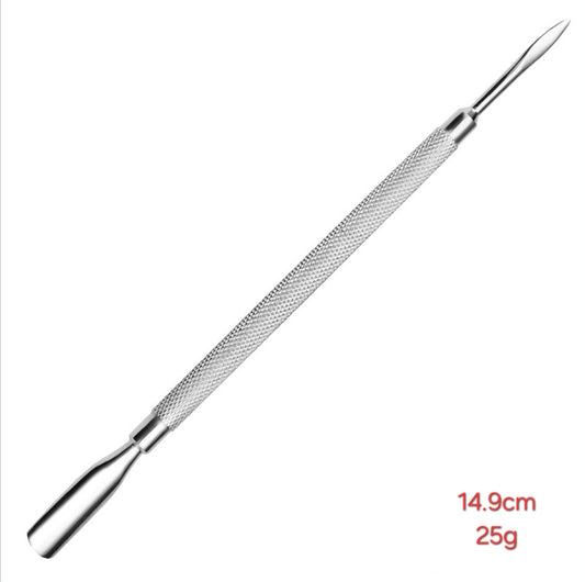 Cuticle Pusher 2 Quality Stainless Steel Russian Manicure Nail Tool