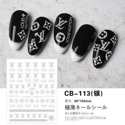 Luxury Nail Stickers Nail Art Designer Nails