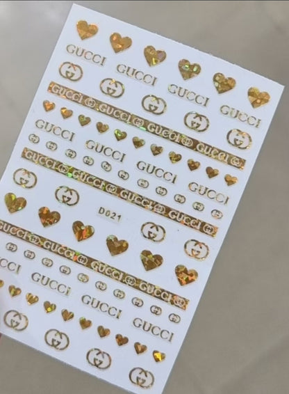 Luxury Nail Stickers Nail Art Designer Nails