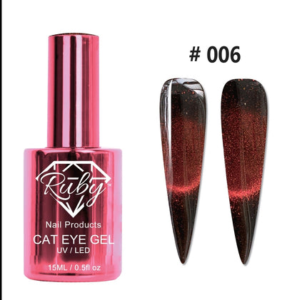 Ruby Cat Eye Gels 12 Colors Collection 1