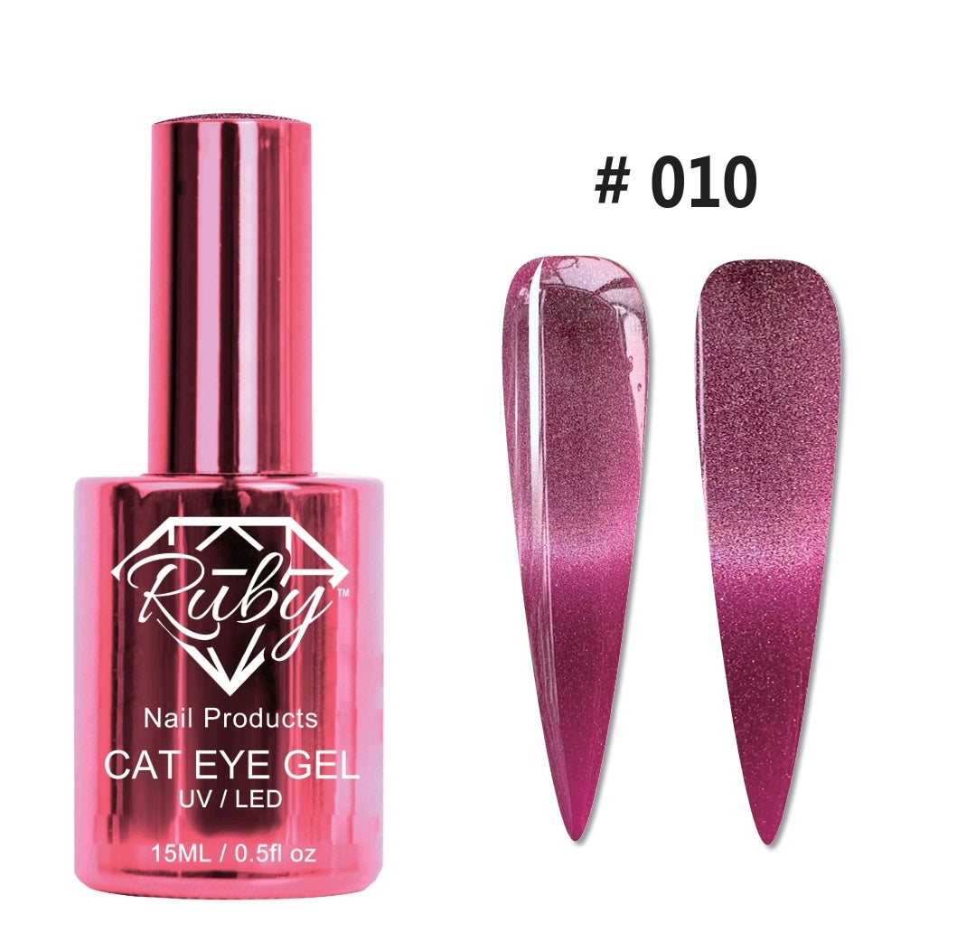 Ruby Cat Eye Gels 12 Colors Collection 1