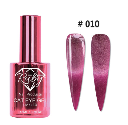 Ruby Cat Eye Gels 12 Colors Collection 1