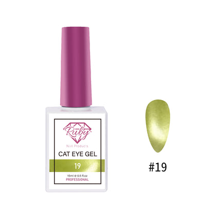 Ruby Cat Eye Gels – Collection #2 | Magnetic Cateye Gel Polishes 36 Colors