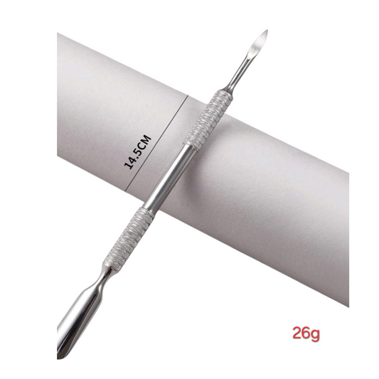 Cuticle Pusher 2 Quality Stainless Steel Russian Manicure Nail Tool