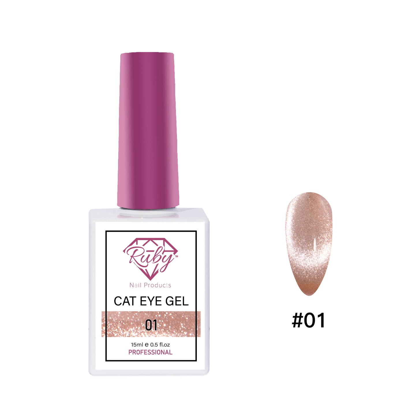 Ruby Cat Eye Gels – Collection #2 | Magnetic Cateye Gel Polishes