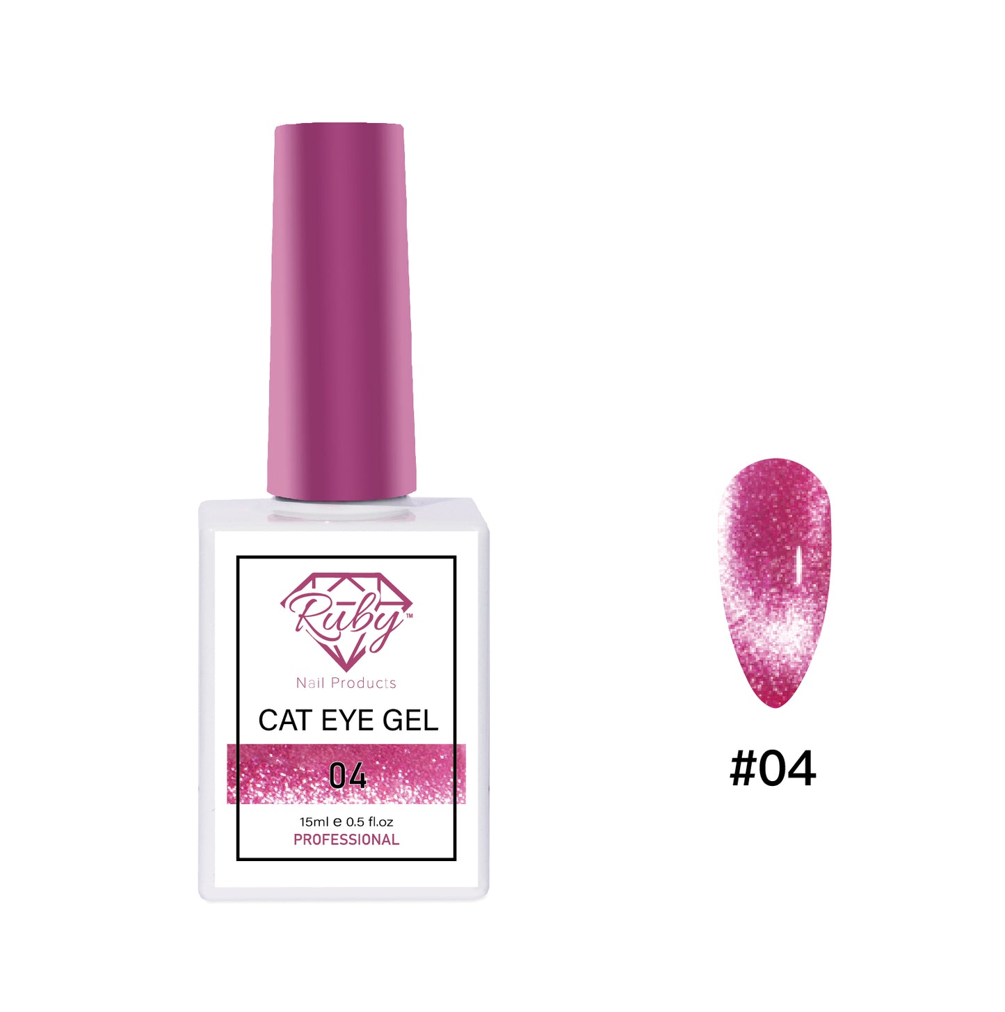 Ruby Cat Eye Gels – Collection #2 | Magnetic Cateye Gel Polishes